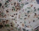 A picture of step 4 of Tawa Butter naan.
