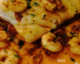 Foto del paso 8 de la receta: Bacalao con gambas al pimentón