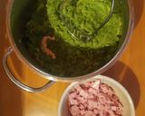 Sonkás és brokkolis csónakok recept fázis 2 fotója