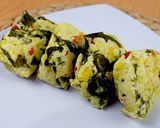 Foto langkah ke 8 dari resep Pepes tahu kemangi.