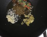 A picture of step 2 of Dry urad dal vadi.