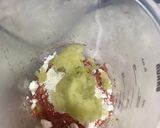 A picture of step 4 of Peri peri sauce with tomato.