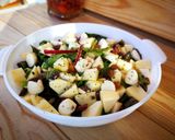 Foto del paso 5 de la receta: Hojas de remolacha con mozzarella y manzana