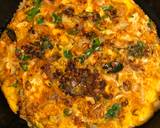 Pasta and Prawn Frittata recipe step 4 photo