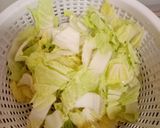 Foto langkah ke 1 dari resep Tumis sawi, telur, jagung.