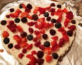 Pas rețetă Tort ❤️ de ciocolată cu cremă de mascarpone și fructe de pădure 6 fotografie