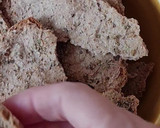 Foto del paso 5 de la receta: Crocantes de avena y chía 🥣 Galletas rústicas de harina de avena con semillas 🥣 Veganas