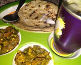 A picture of step 1 of Maseledar bhindi.