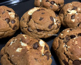 Foto langkah ke 8 dari resep Cookies Silverqueen mix Chocochip(Soft & Chewy) 🍪.