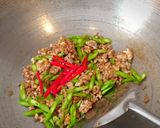 รูปขั้นตอนการทำที่ 4 ของ ถั่วฝักยาวผัดไข่(มังสวิรัติ)