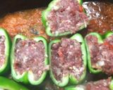 Foto del paso 3 de la receta: Morrones rellenos de carne molida
