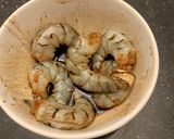 A picture of step 1 of Honey Sriracha Garlic Shrimp.