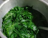 Foto langkah ke 1 dari resep Daun pepaya Jepang plus tongkol masak kuah santan.