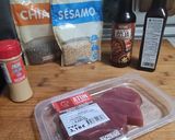 Foto del paso 1 de la receta: Tataki atún, filete 🐟