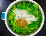 A picture of step 2 of Green Chutney.