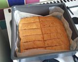 A picture of step 7 of Vickys Homemade 'Cadburys Crunchie' Bars, GF DF EF SF NF.