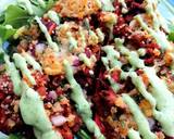 Chilli beef stuffed peppers / kefir, avocado, coriander dressing recipe step 8 photo