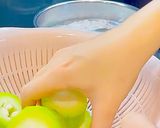 Hình bước làm 3 của món Canh bí đao tàu hủ trứng muối
