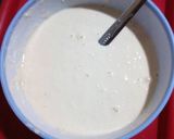 A picture of step 3 of Savoury (salty) carrot crepes.