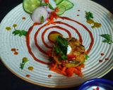 A picture of step 3 of ম্যাগি ছানার টিকিয়া (Maggi chhanar tikiya recipe in Bengali).