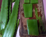 Foto langkah ke 1 dari resep Teh Bunga Telang dan Lidah Buaya Segar.