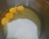 Foto langkah ke 1 dari resep Bolu Kukus Mekar (motif semangka).