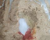 A picture of step 8 of Mushroom Masala.