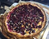 Une image de l'étape 11 de Tarte aux cranberries fraîches et citron jaune de Sicile.