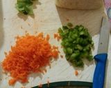 A picture of step 1 of Mungdal veg Frankie.