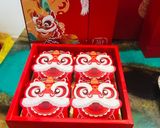 Hình bước làm 5 của món Bánh trung thu #trangramthang8