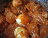 Gambar langkah 2 resipi Kari Ayam Telur Rebus.