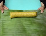 Foto langkah ke 2 dari resep Nugget Koin Bungkus Daun.