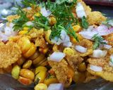 A picture of step 3 of Sweet corn chat 😋😋.