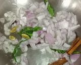A picture of step 3 of Neer Dosa and Vegetable Stew.