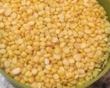 A picture of step 1 of Methy Dahi Barry (mong dal ke Barry).