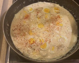 Foto del paso 6 de la receta: Huevos con bechamel y pimientos asados