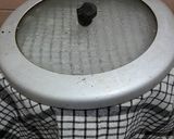Foto langkah ke 8 dari resep Bolu ketan hitam kukus enak dan praktis tanpa pengembang.