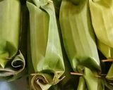 Foto langkah ke 3 dari resep Lepet Jagung Gluten Free.