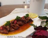 Foto langkah ke 6 dari resep Cumi saus jeruk karamel gula jawa ala Abdillah Fam's kitchen.