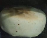 A picture of step 6 of Chicken stew in edible pot.