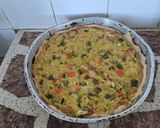 Foto del paso 13 de la receta: Tarta cremosa de puerro y zanahoria, brócoli🥦🫑🥕