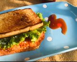 A picture of step 4 of Chicken fillet Sandwich.