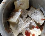A picture of step 4 of Grilled paneer with plum sauce.