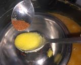 A picture of step 9 of Mewadi Dal.
