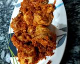 A picture of step 2 of Tandoori chicken tikka🥰.