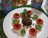 A picture of step 8 of Kaju coconut Diyas.