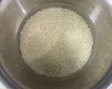 A picture of step 1 of Khichdi ❦.