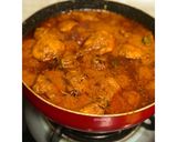 A picture of step 13 of Spicy Walnuts Masala Chicken Curry.