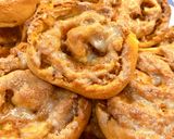 Skandináv fahéjas csiga almával (Kanelbullar) recept fázis 6 fotója