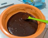 Foto langkah ke 6 dari resep Bolu kukus coklat gluten free.